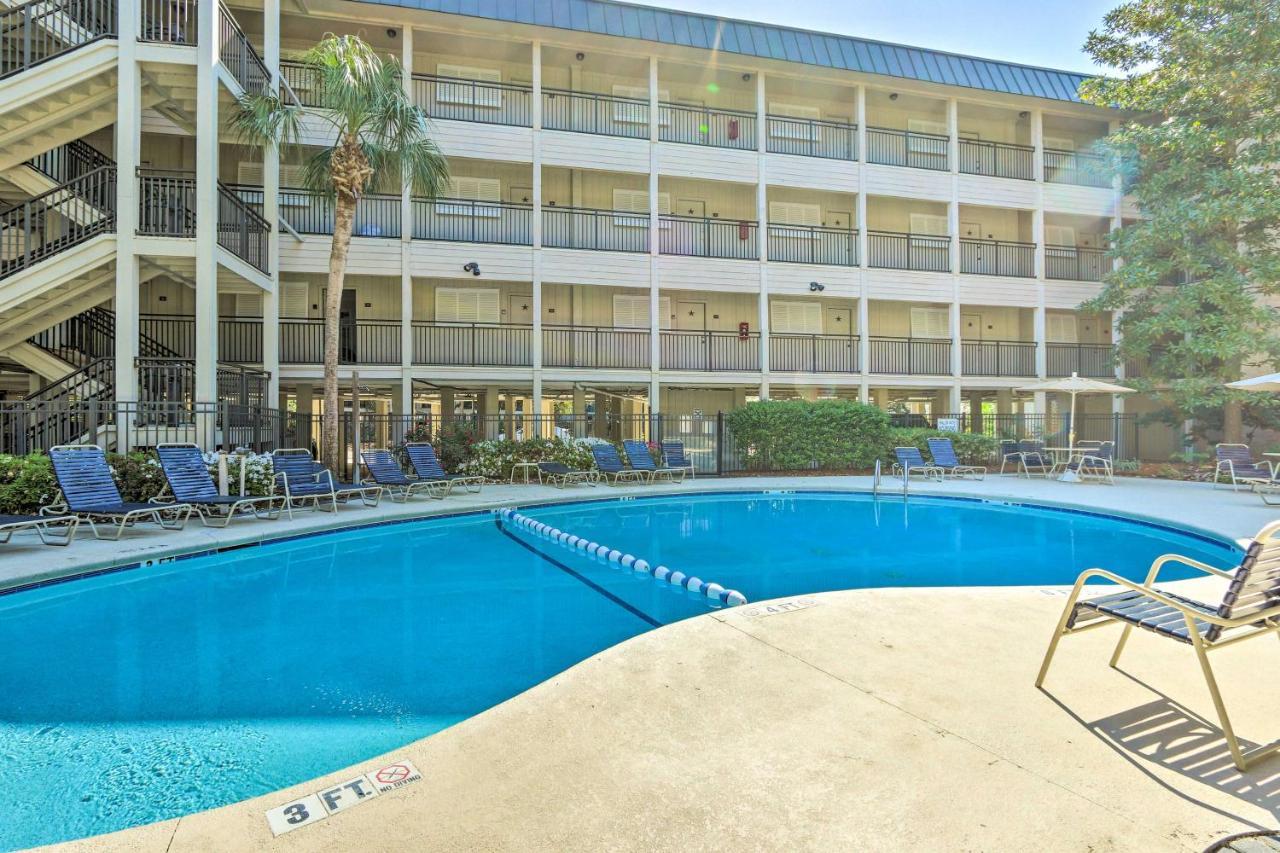 Coastal Condo With Pool And Direct Beach Access! Pulau Hilton Head Luaran gambar